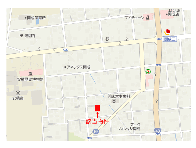 月極駐車場 郡山市開成5丁目 要田開成駐車場 月極駐車場 郡山市開成5丁目 要田開成駐車場
